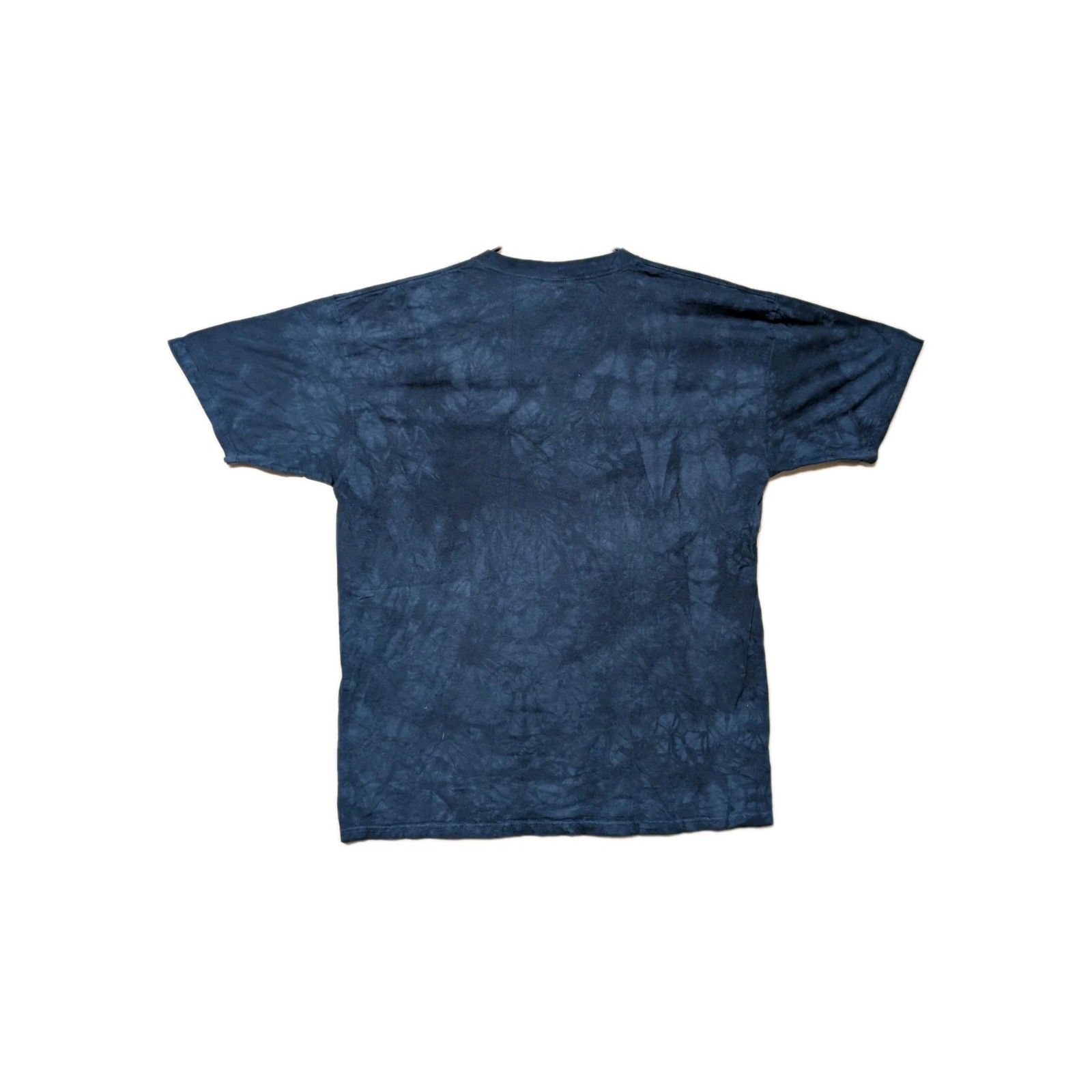 The Mountain Mens T-shirt Vintage 2006 Blue "The Patriot" Leather Tag 2XL #6150 gallery