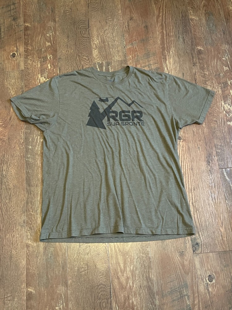 American Trigger Pullers RGR Sua Sponte Shirt Size 2XL OD Green Army USA 2A