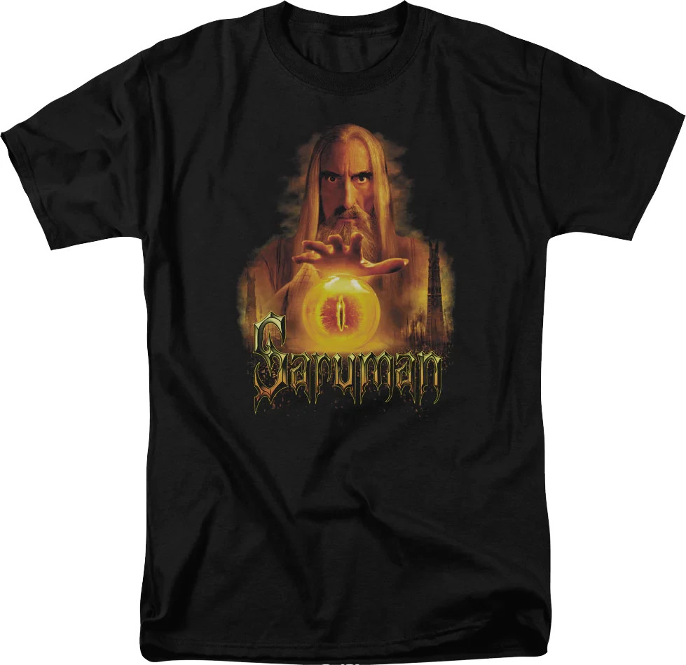 The Lord Of The Rings Saruman T-Shirt 180 GSM | 100% Cotton DTG Print gallery