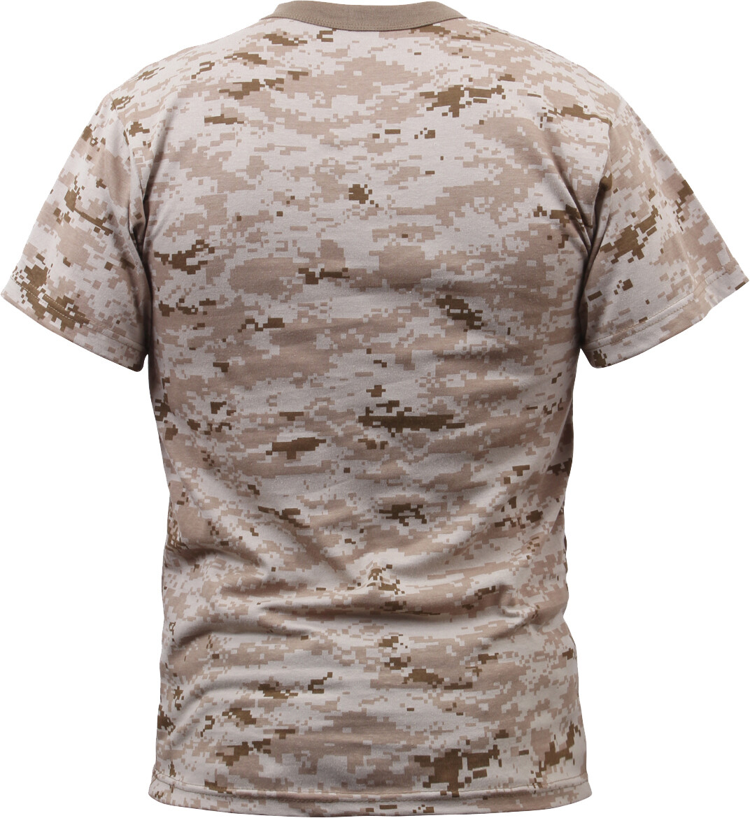 Mens Desert Digital Camouflage Tactical Military Short Sleeve Camo T-Shirt gallery
