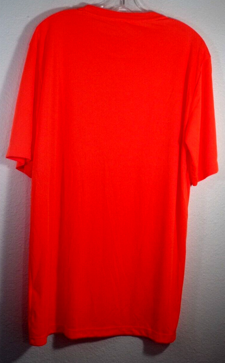 Sport-Tek TST350 Mens Short Sleeve Dri-Fit Large Tall Peformance Orange T-Shirt gallery