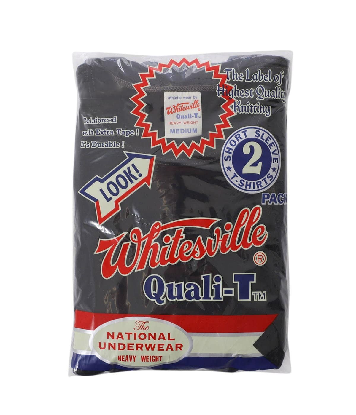 Whitesville WV73544 2-PACK T-SHIRT Black Size M L XL XXL Men's Made in Japan gallery