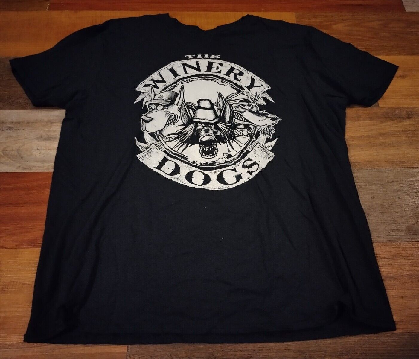 The Winery Dogs Double Down World Tour Shirt Black Unisex S-5XL EM1012