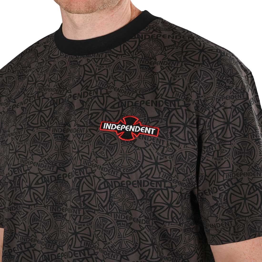 Independent Array S/S T-Shirt - Dark Gull Grey gallery