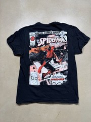 Marvel Comics Spider-Man Retro Comic Cover Graphic T-Shirt M