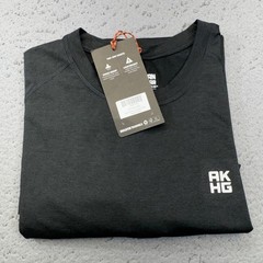 Alaskan Hardgear Duluth Trading Co T-Shirt Mens Medium Black Tun-Dry Performance