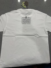 A Bathing Ape x Coach Men’s White Graphic Print Crew Neck Short Sleeve Tee