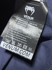 UFC Blue Side Design Shirt VENUM MMA Fight 2XL Poly Elastic Octagon Jui Jitsu
