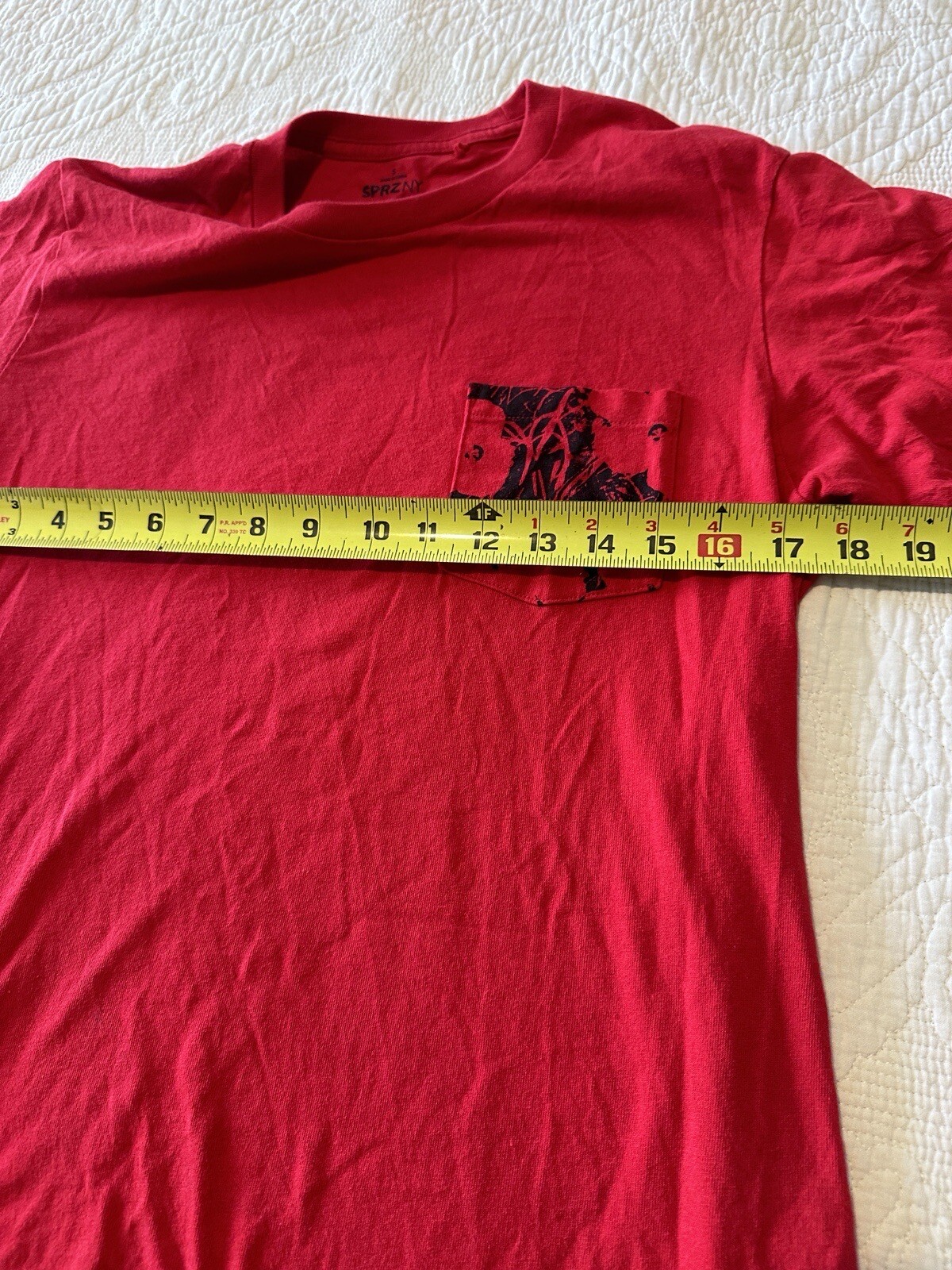UNIQLO SPRZ NY ANDY WARHOL "GRAPHIC" RED MEN'S T-SHIRT Small gallery