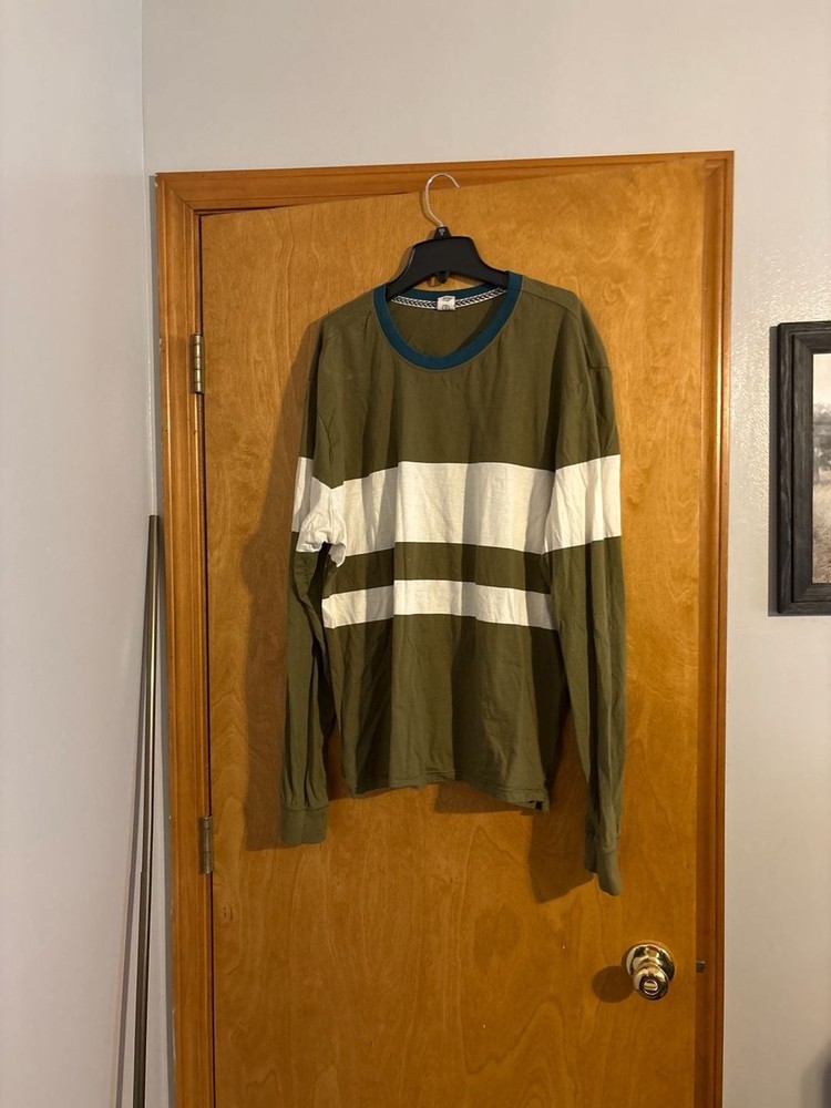 Reverse Threads Los Angeles Men’s Long Sleeve Bold Stripe Shirt