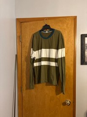 Reverse Threads Los Angeles Men’s Long Sleeve Bold Stripe Shirt