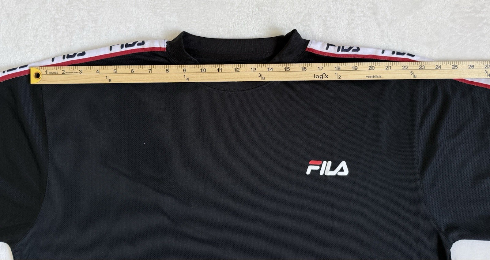 Fila T-shirt With Logo Tape Detailing On The Shoulders 1XL NWT gallery