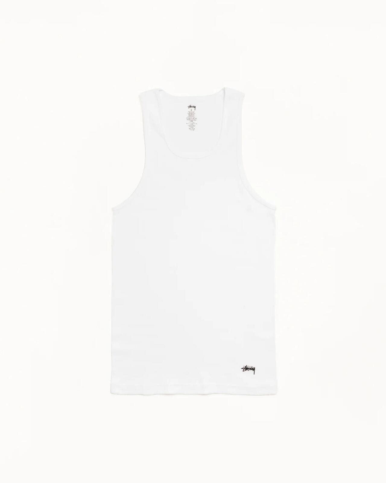 Stussy Tank Undershirts (3 Pack) • Medium