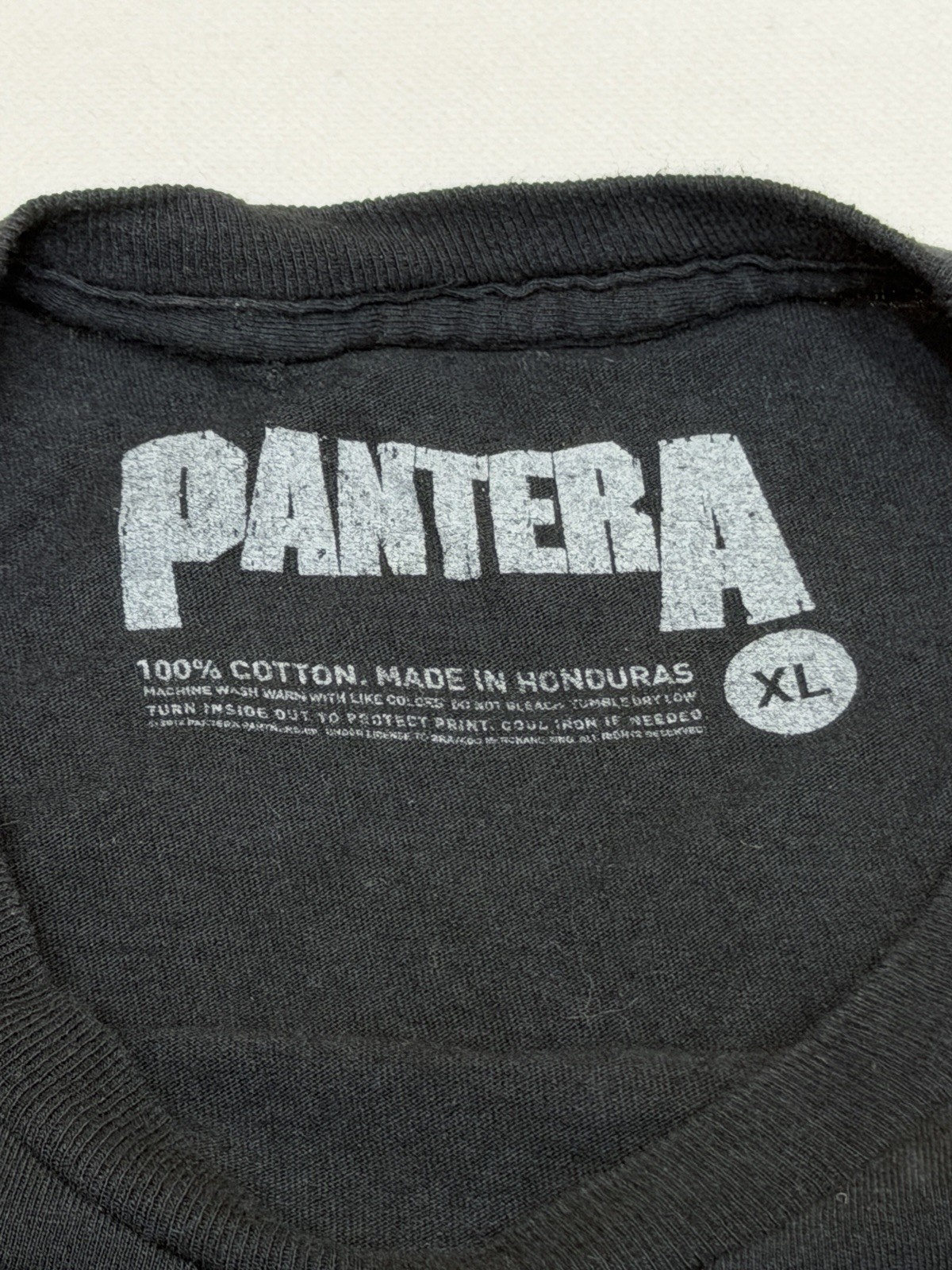 2010 Pantera 101 Proof No 5 Tshirt Metal Concert Graphic Tee Size XL gallery
