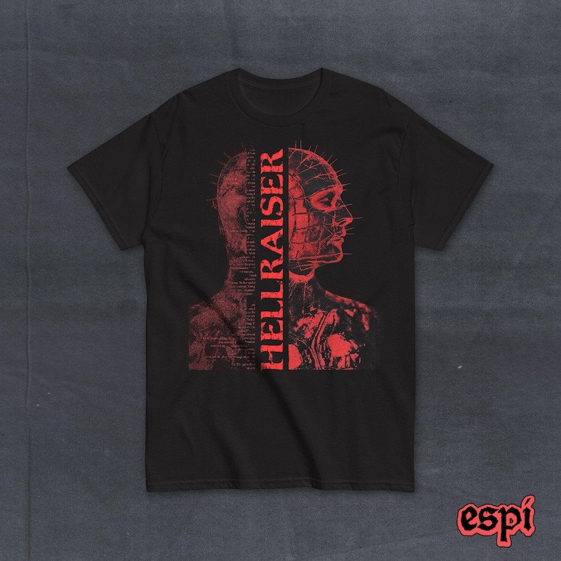 Hellraiser Cenobite T-Shirt: “Salvation” – Retro Horror Movie Tee
