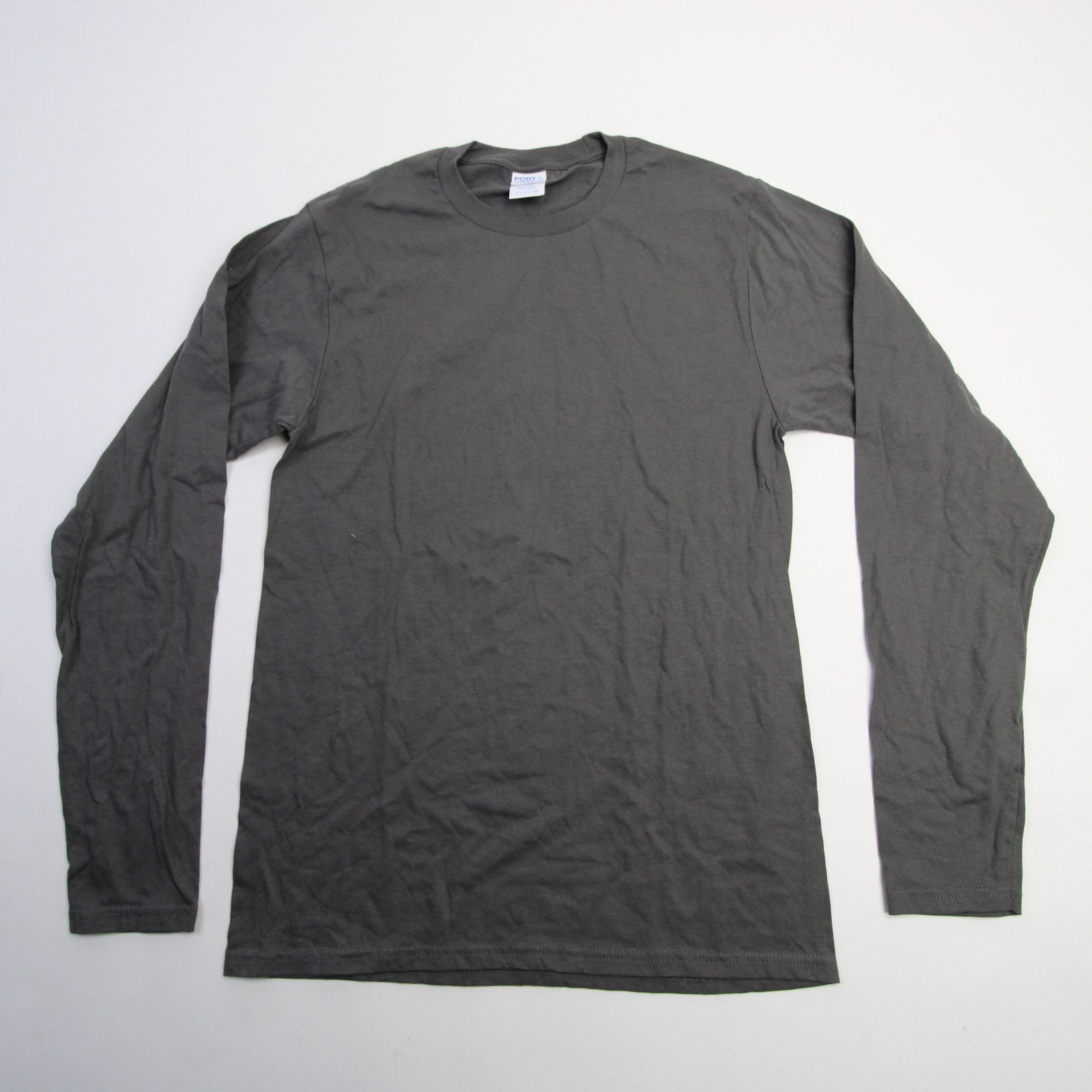 Port & Company Long Sleeve Shirt Men’s Gray New without Tags S