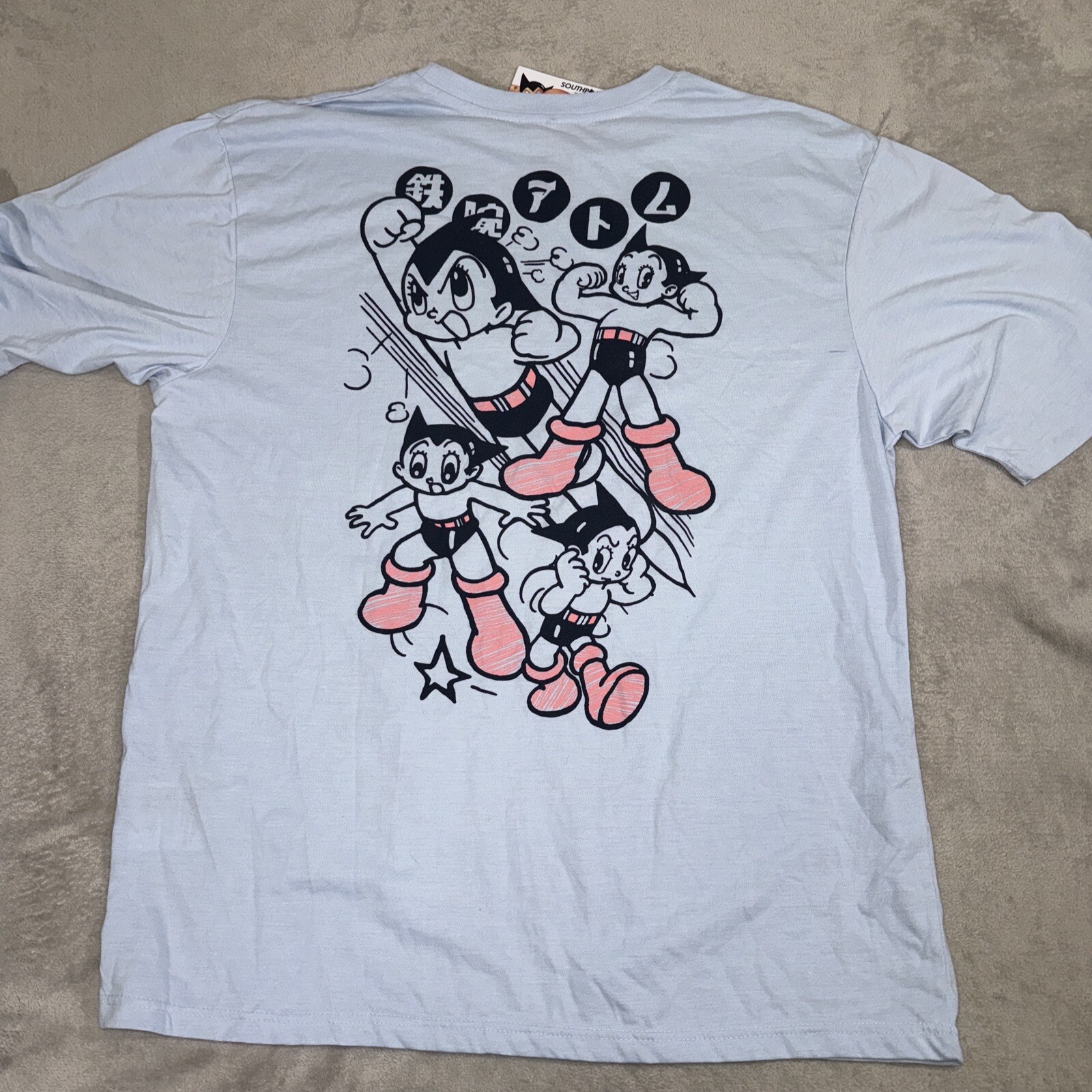 ASTRO BOY X SOUTH POLE TOKYO SIZE 4XB Blue SHIRT ANIME 60s CARTOON JAPAN gallery