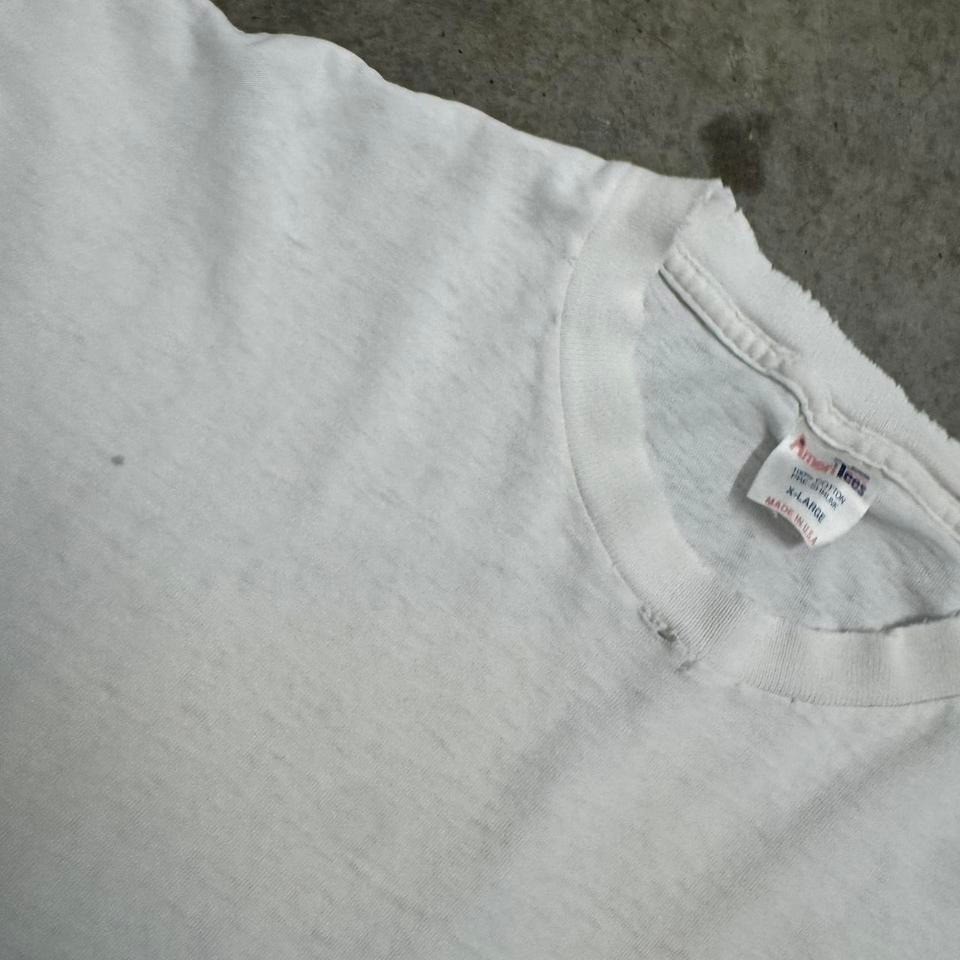 Vintage 90s Coppertone Sunscreen T-shirt Beach Surf Surfing White Mens XL gallery