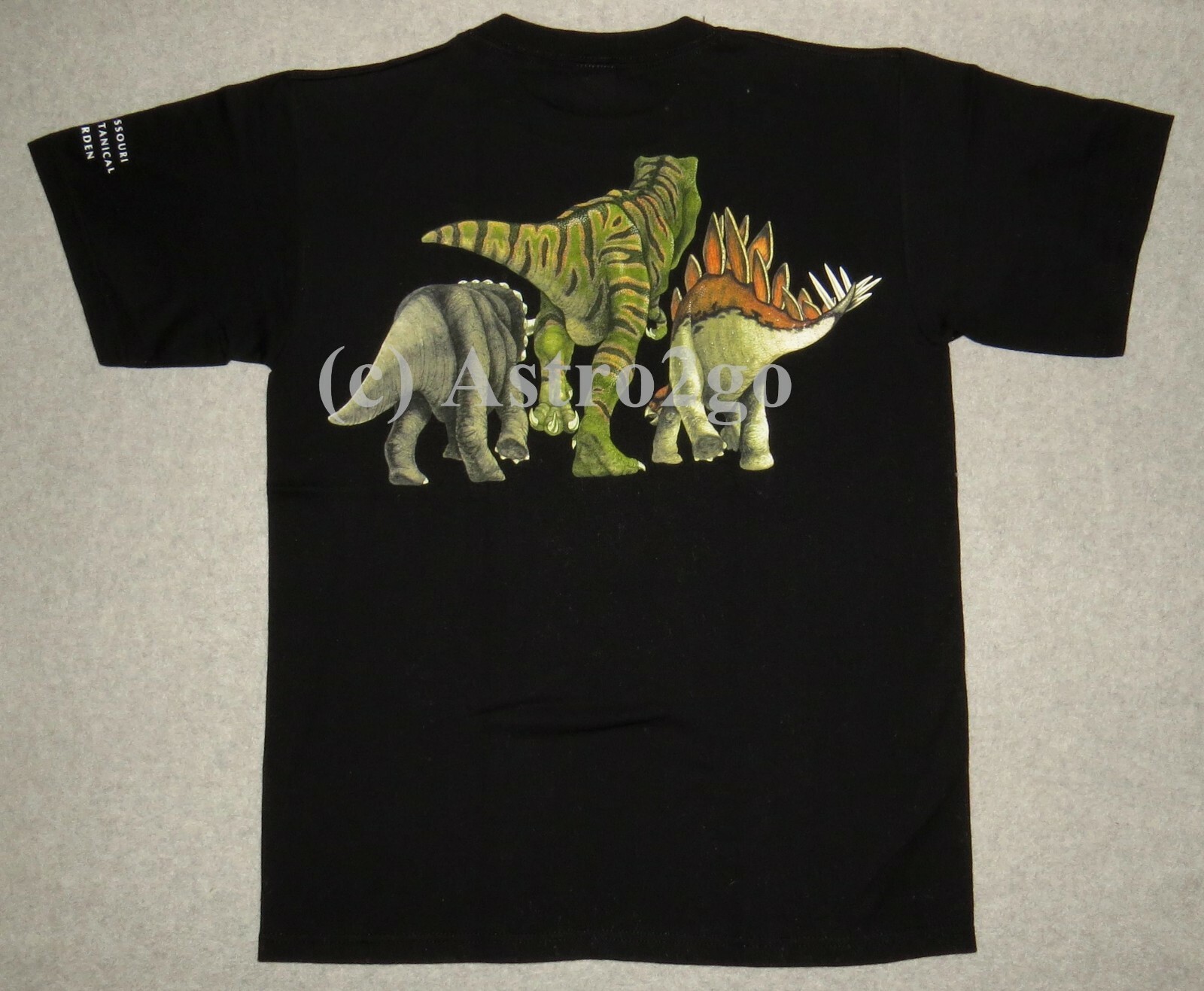 DINO HEADS & TAILS-Dinosaur T Rex Stegosaurus Triceratops Jurassic T shirt M-2XL gallery