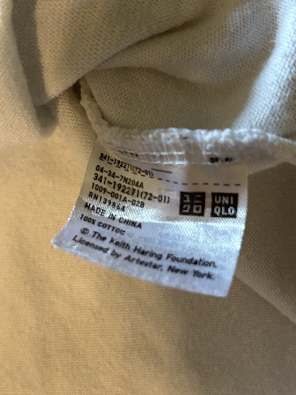 Uniqlo Keith Haring SPRZ NY Illustrated Guide To Breaking Rib Knit T Shirt Men M gallery
