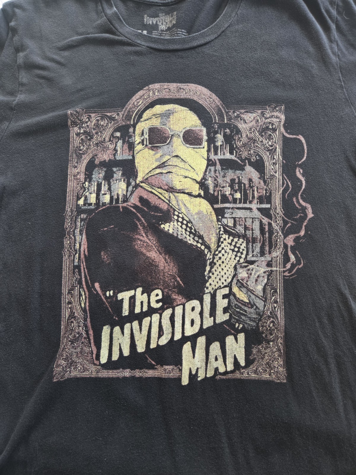 Fright Rags Invisible Man T-Shirt Size XL Pet And Smoke Free Home gallery