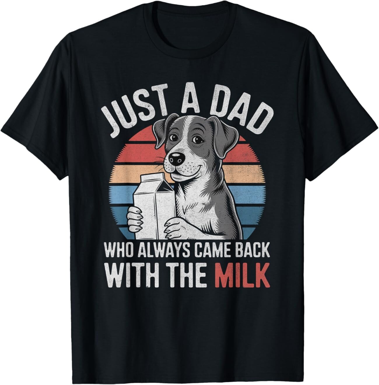 Vintage Funny Dog Owner Dad Father's Day From Wife Daughter T-Shirt gallery