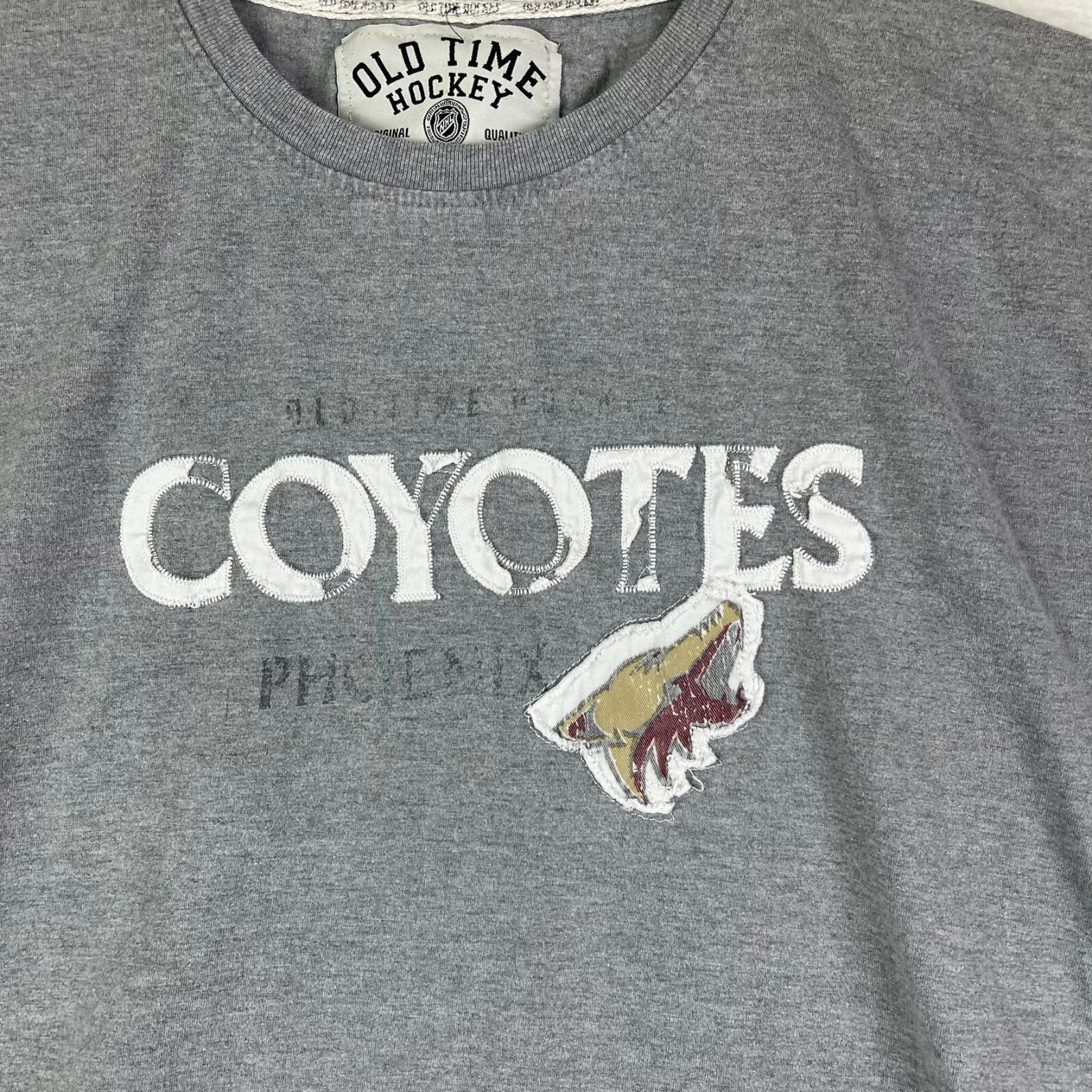 Phoenix Arizona Coyotes NHL Team T Shirt Mens XL Old Time Hockey Short Sleeve gallery