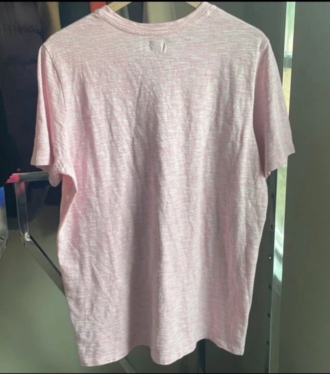 Good Man Brand Striped Victory V Notch Tee Nwt gallery