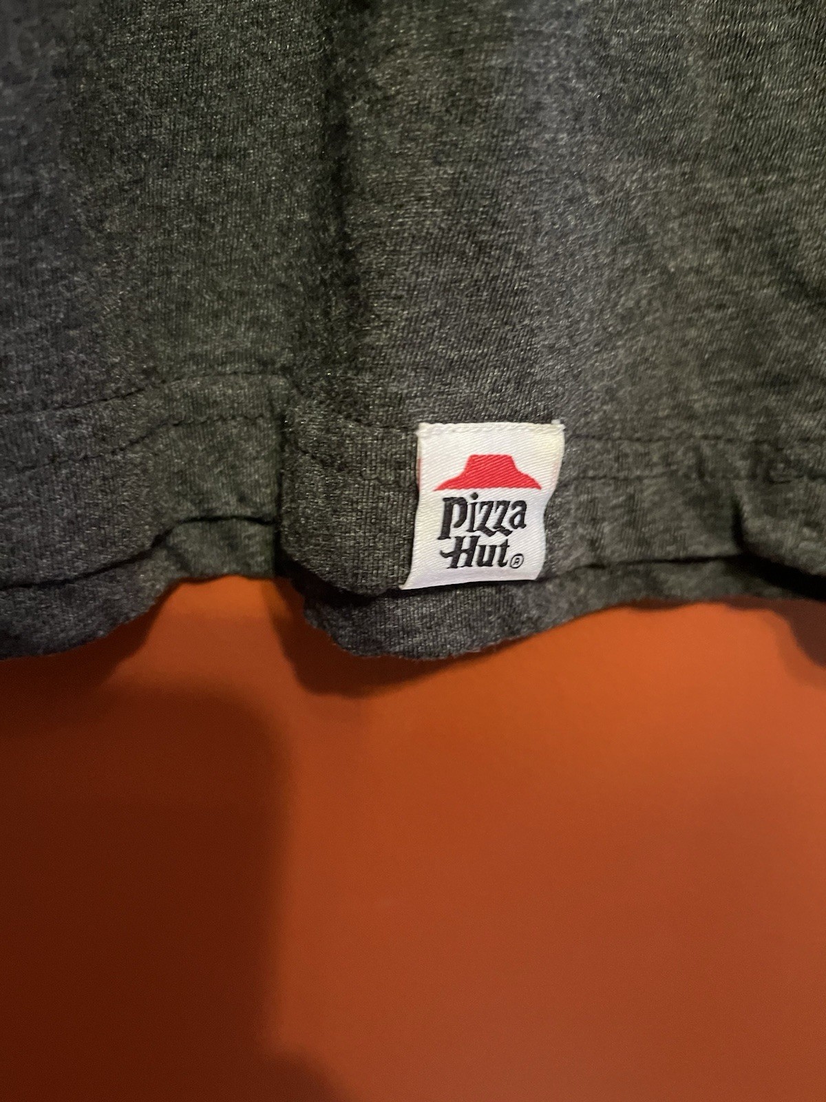 Pizza Hut EAT SLEEP PIZZA REPEAT Shirt Medium Restaurant Logo Work Uniform Crew gallery