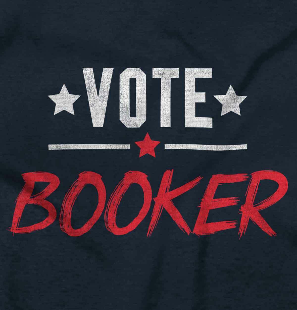 Political President Cory Booker For 2020 Adult Short Sleeve Crewneck Tee gallery