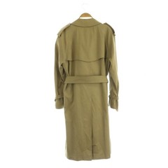 Burberrys Trench Coat Nova Check Lining Vintage Beige Belt Womens