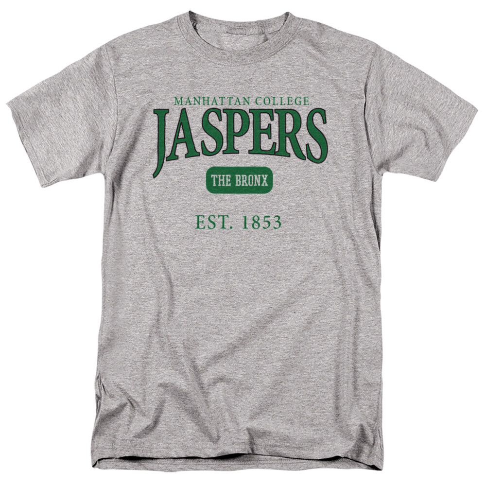 Manhattan College Adult T-Shirt Est. Date, Athletic Heather, S-5XL