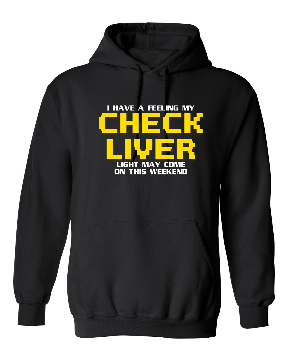 My Check Liver Graphics Novelty Sarcastic Humor Men’s Hoodies