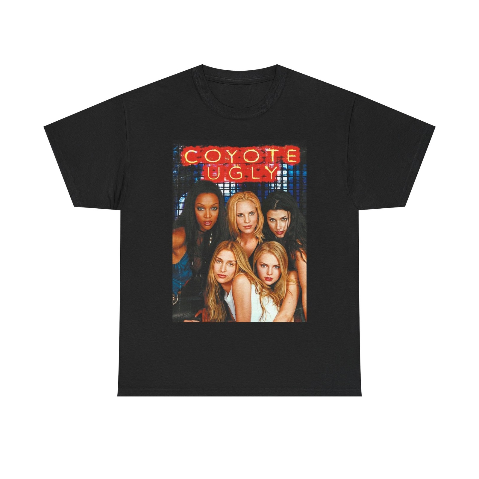 Coyote Ugly Shirt Vintage Movie Poster Retro 90s Unisex Heavy Cotton Tee