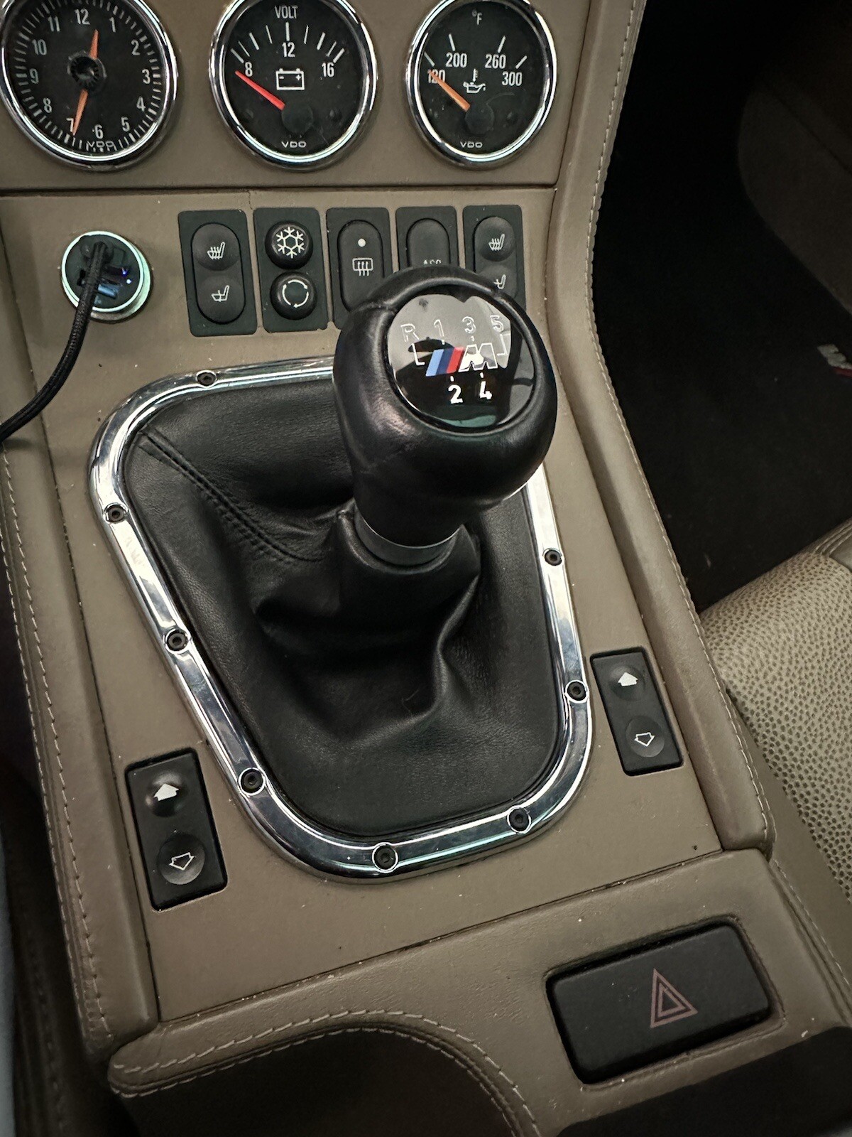 E36 Z3M Roadster And M Coupe Shifter Boot Cover Made With Real Napa Leather