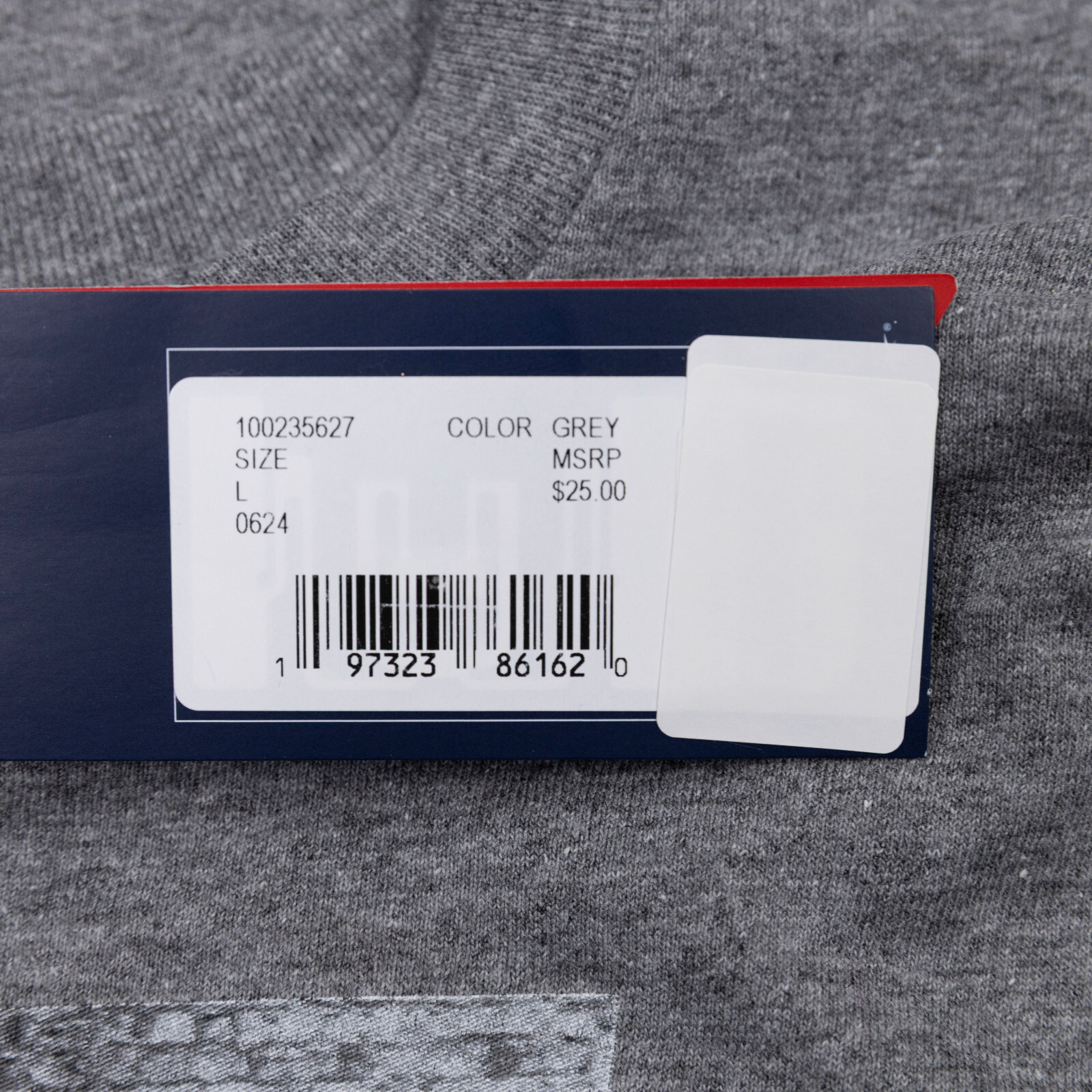 Reebok Men Logo Graphic T-Shirt Dark Gray Size L gallery