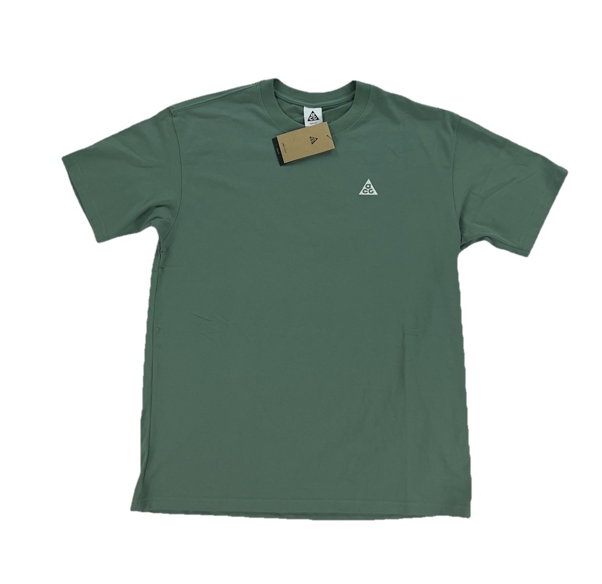 NEW Nike ACG Loose Fit Logo T Shirt Tee Max90 Green Mens HJ0798-364