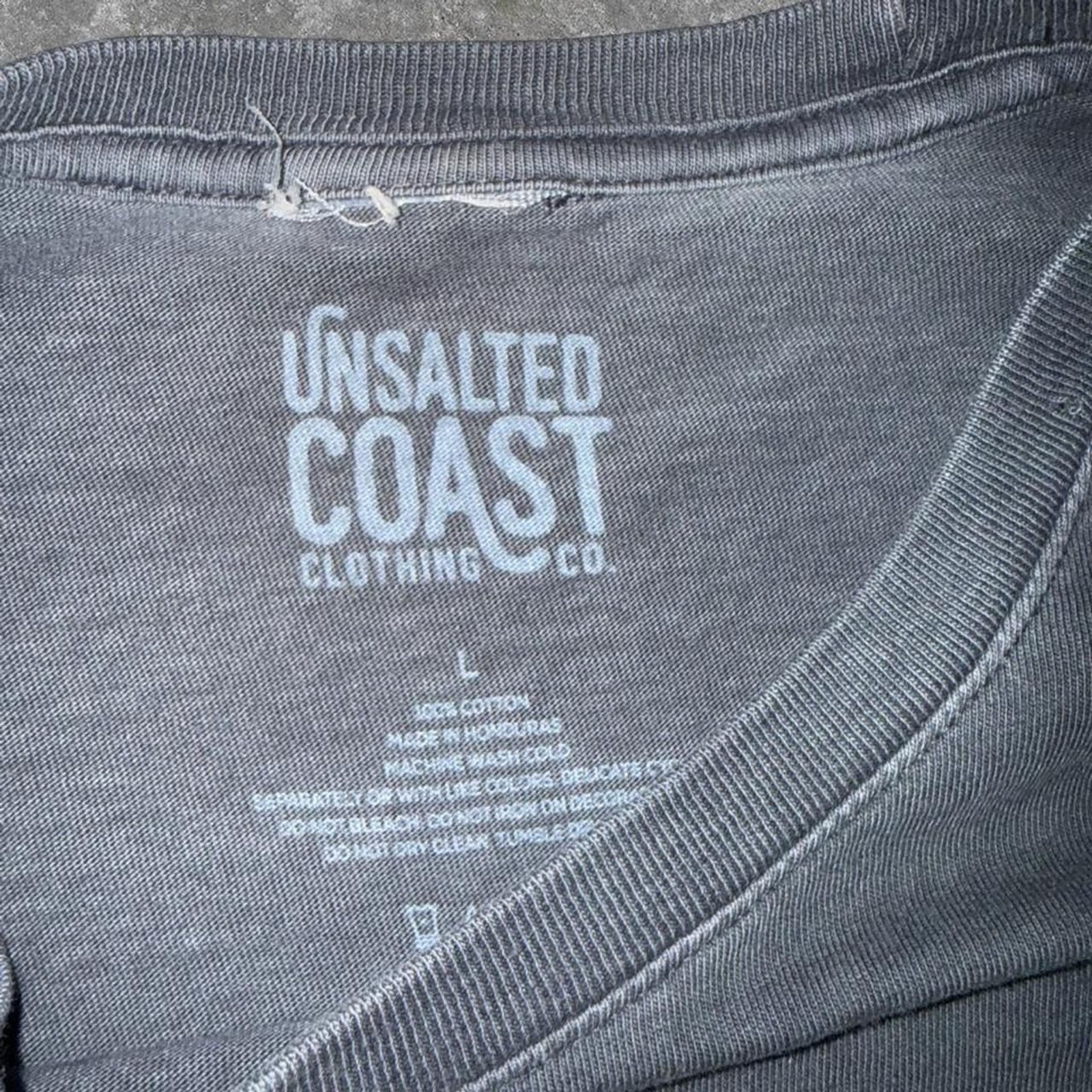 Unsalted Coast Michigan Great Lakes State Graphic T-Shirt Men’s Charcoal Gray Si gallery