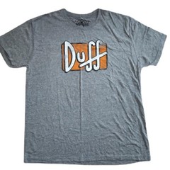 Universal Studios The Simpsons Duff Logo Shirt || 2XL