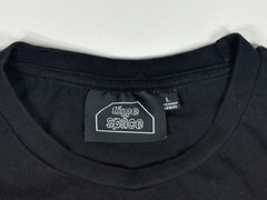Time Space T Shirt Mens Large Black Utility Pocket Graphic Streetwear Techwear