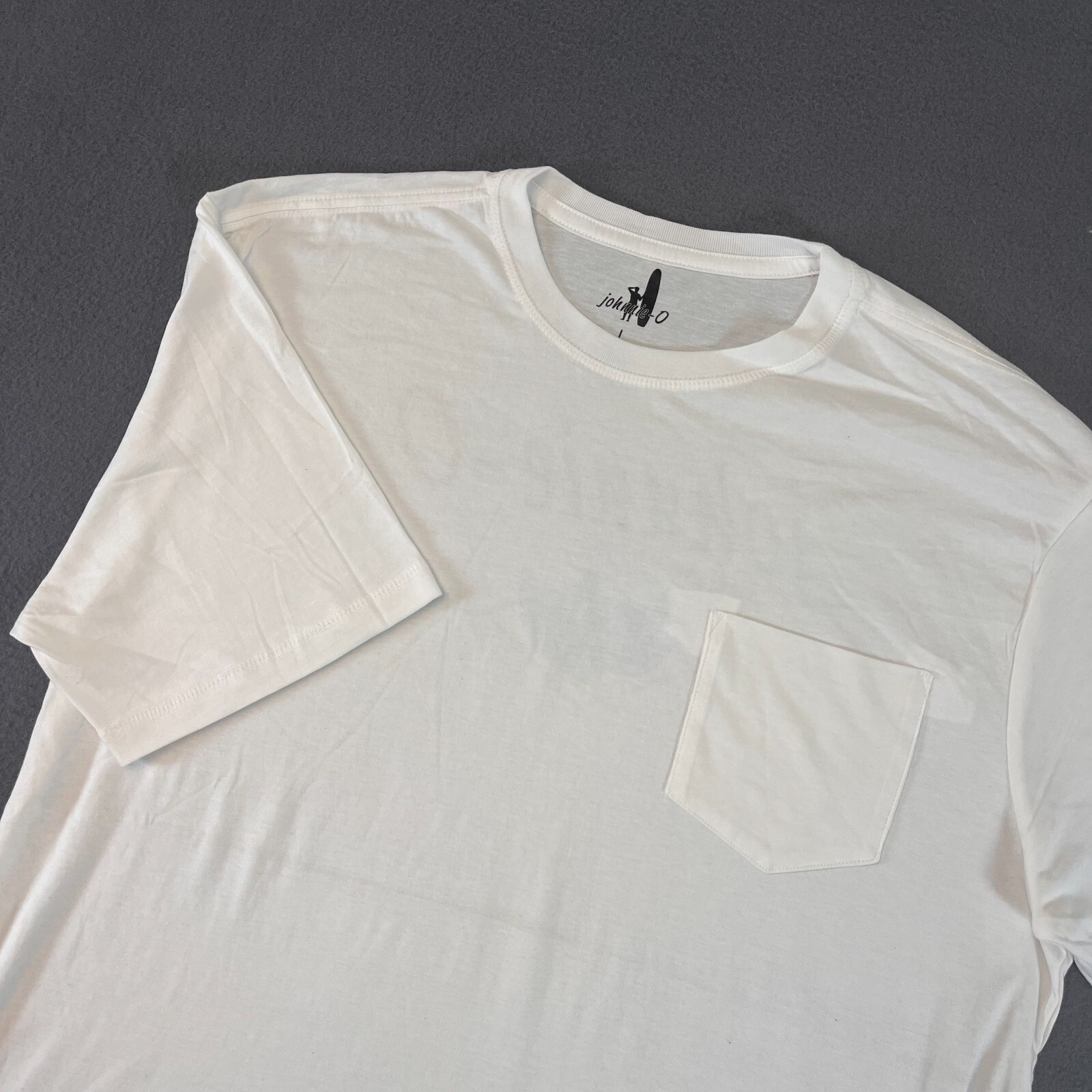 johnnie-O Pacific Atlantic Logo Graphic Surf S/S T-Shirt White M, L, XL, 2XL USA gallery