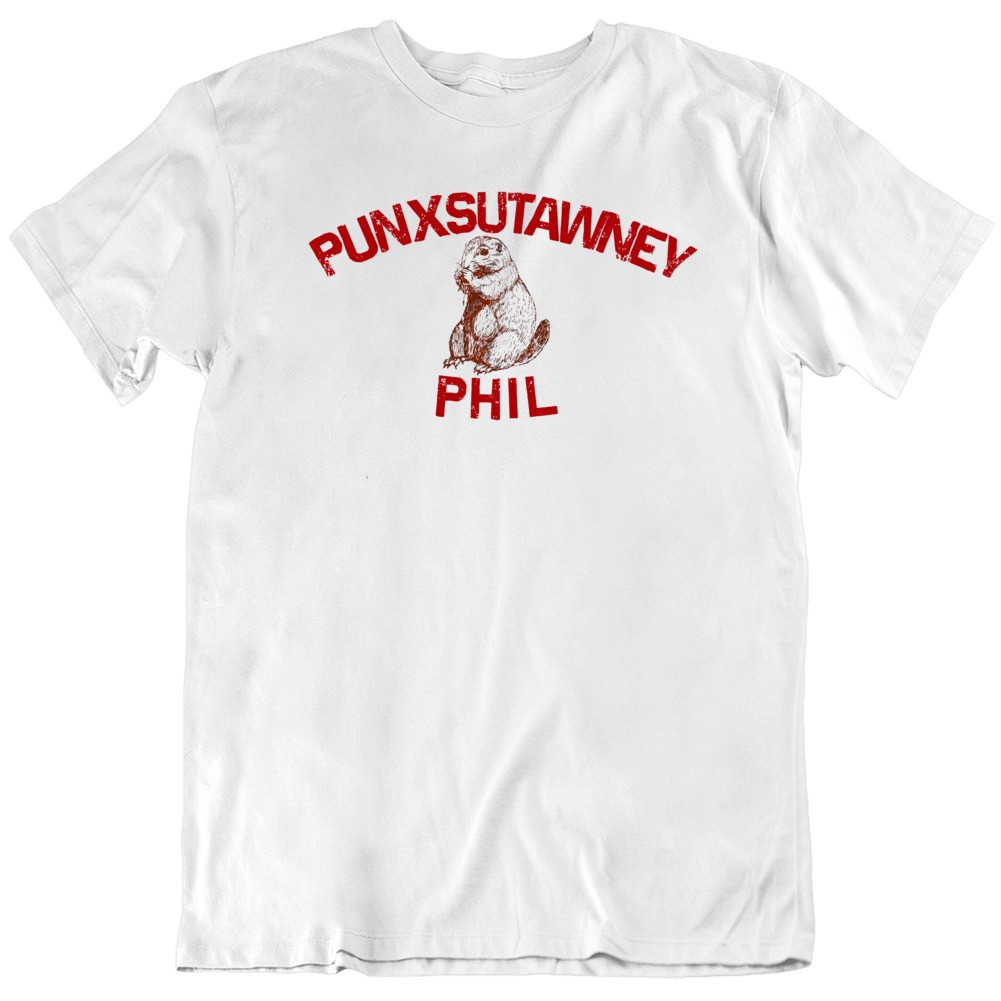 As Worn In Groundhog Day Punxsutawney Phil Classic Movie Fan Distressed T Shirt gallery