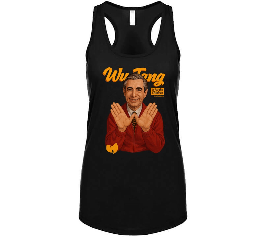 Wu-tang Is For The Children Mr Rogers Funny Parody T Shirt gallery