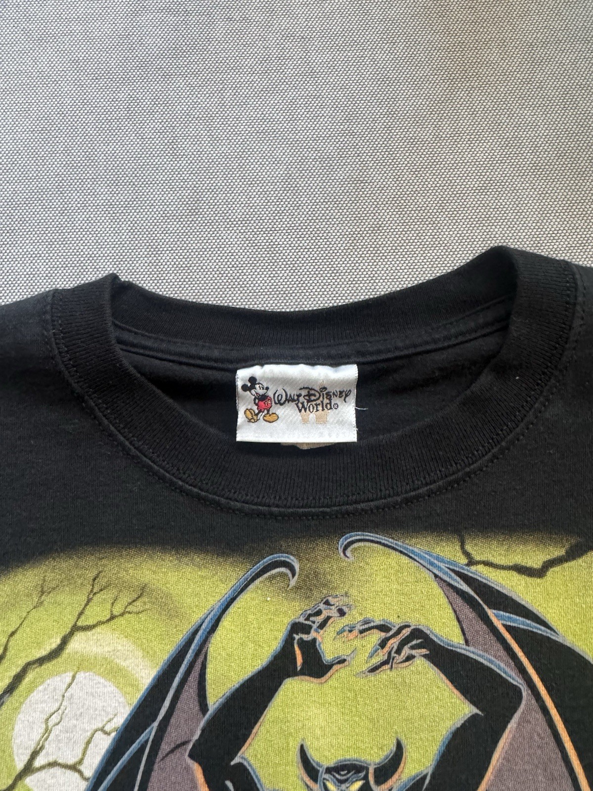 Vintage 90s Disney Villains Tee Double Sided Runaway Brain Mickey L Read gallery