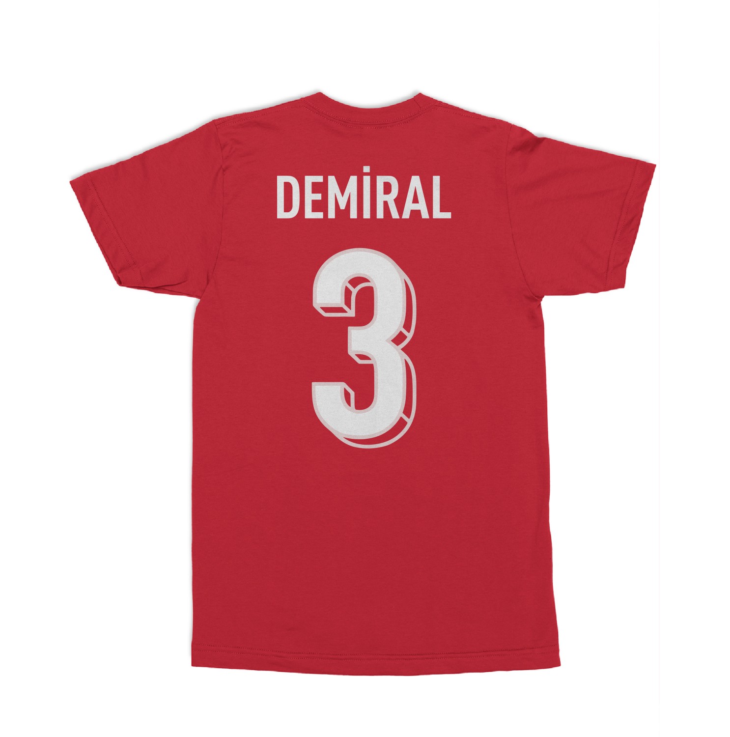 Turkiye 2026 Demiral 3 Tribute Two-Sided Unisex T-Shirt gallery