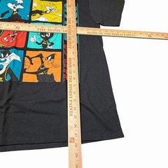 SPACE JAM New Legacy Black Medium T-Shirt Bugs Taz Daffy Marvin Tune Squad NEW