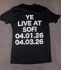 Ye Live At Sofi T-Shirt
