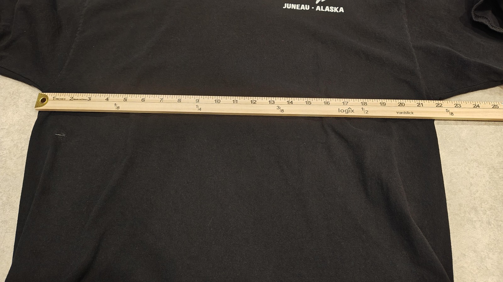 Juneau Alaska Whale Watching Adventure Hanes Shirt Mens XL Black Graphic Tee gallery
