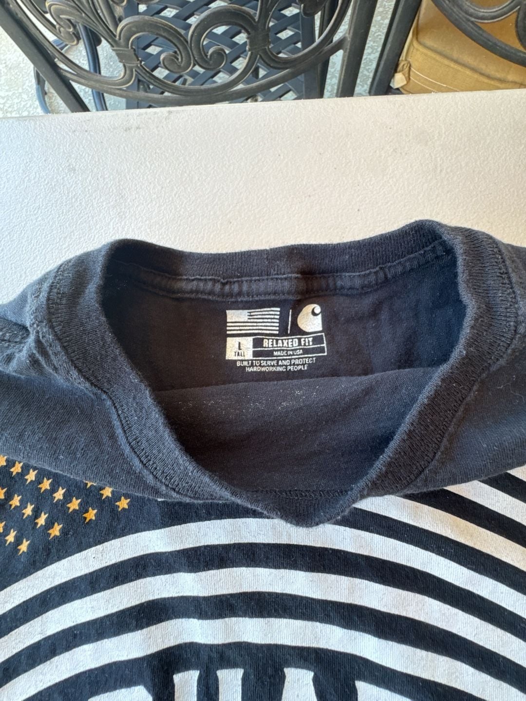 Carhartt Relaxed Fit Flag Graphic Durable Goods T-Shirt gallery