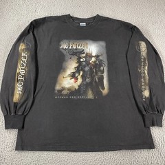 Vintage 90s Jag Panzer Mechanized Warfare Tour T-Shirt Heavy Metal VTG RARE